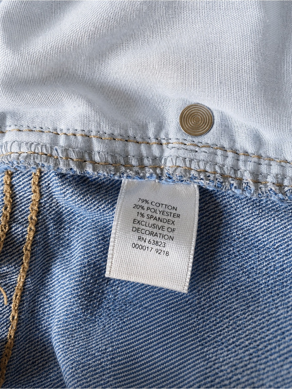Christopher & Banks Light Blue Jeans Embroidered 12 - Picture 7 of 8